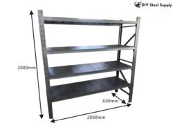 storage racking black