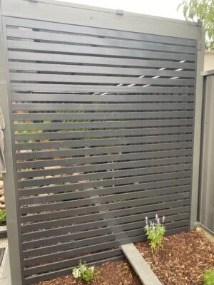 Aluminum Slat Fence & Gate - Image 2