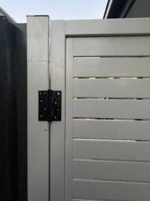 Aluminum Slats Gate Surfmist - Image 5